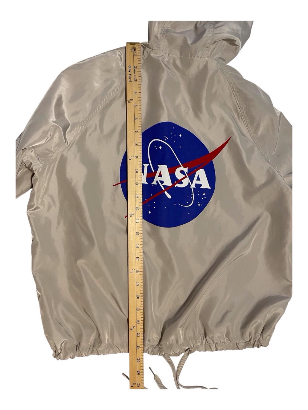 H&M NASA Logo Hooded Windbreaker Women's Jacket, M - Picture 9 of 12